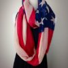 American Flag-Inspired Infinity Scarf