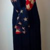 American Flag-Inspired Long Scarf