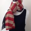 American Flag-Inspired Long Scarf