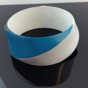 Artisan-Crafted Wood Bangle Bracelet