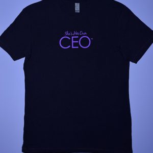 She's Her Own CEO ® - Boyfriend Fit Organic Cotton Tee