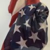 American Flag-Inspired Infinity Scarf