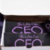 She's Her Own CEO ® - Modern Fit Tee & Sticker Duo