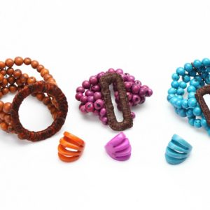 Bracelet & Ring Set (Açai & Tagua Nut)