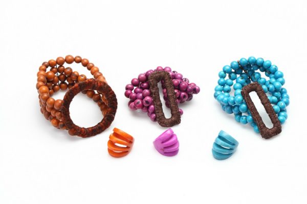 Bracelet & Ring Set (Açai & Tagua Nut)