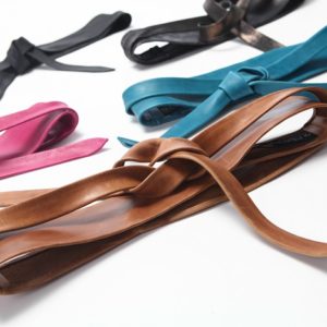 Argentine Leather Wrap Belt
