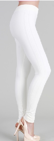 NIKIBIKI Tuxedo Ribbed Leggings –